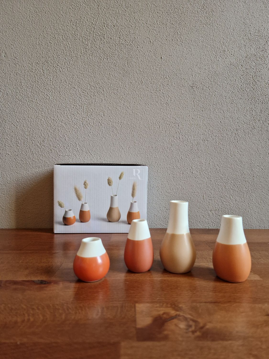 Set 4 Mini Vasi Shades Of terracotta