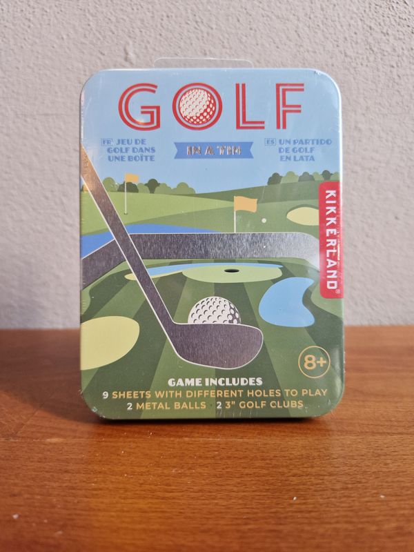 Golf in a tin