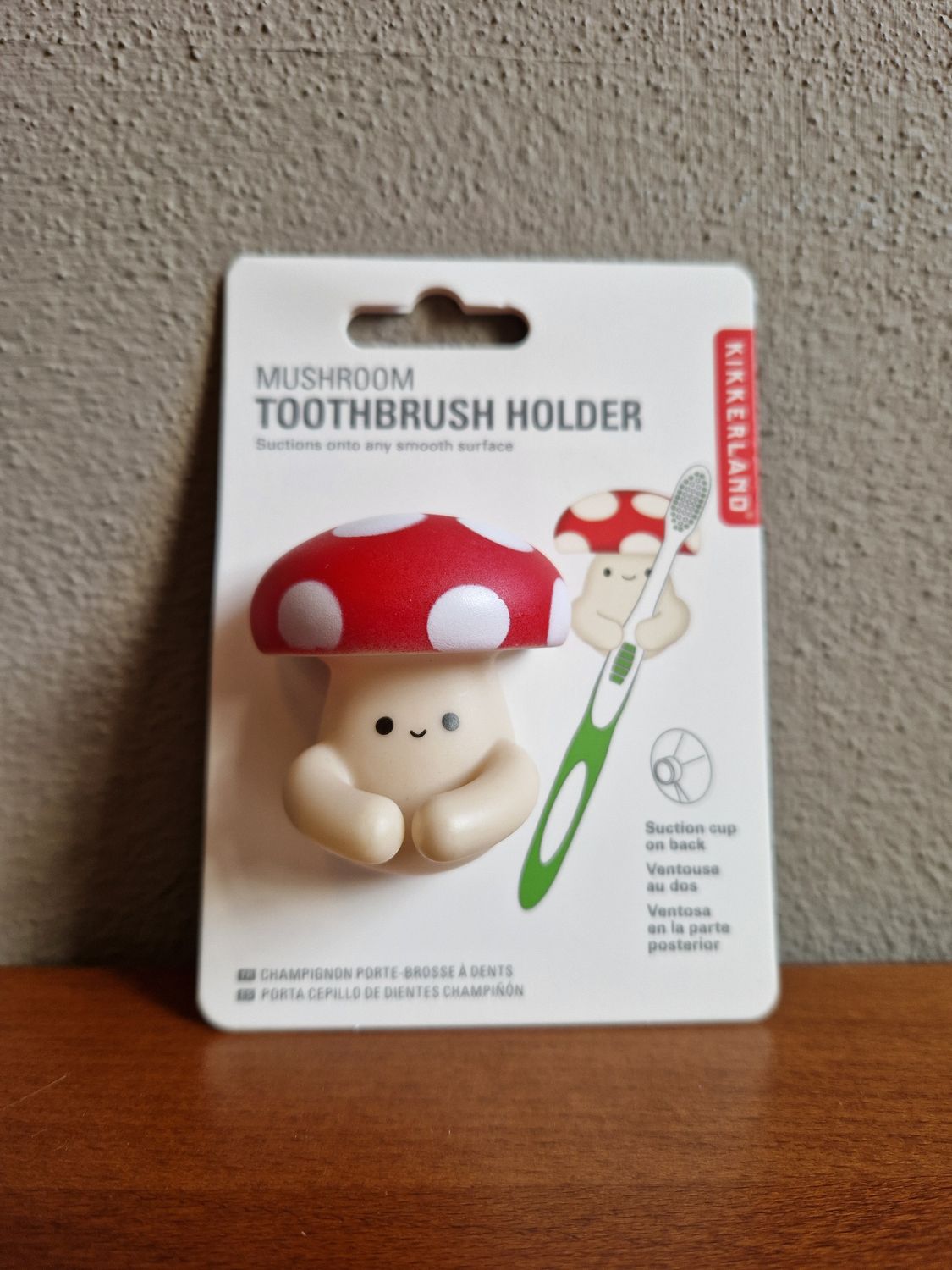 Mushroom Toothbrush Holder
