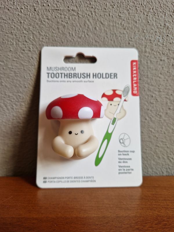 Mushroom Toothbrush Holder