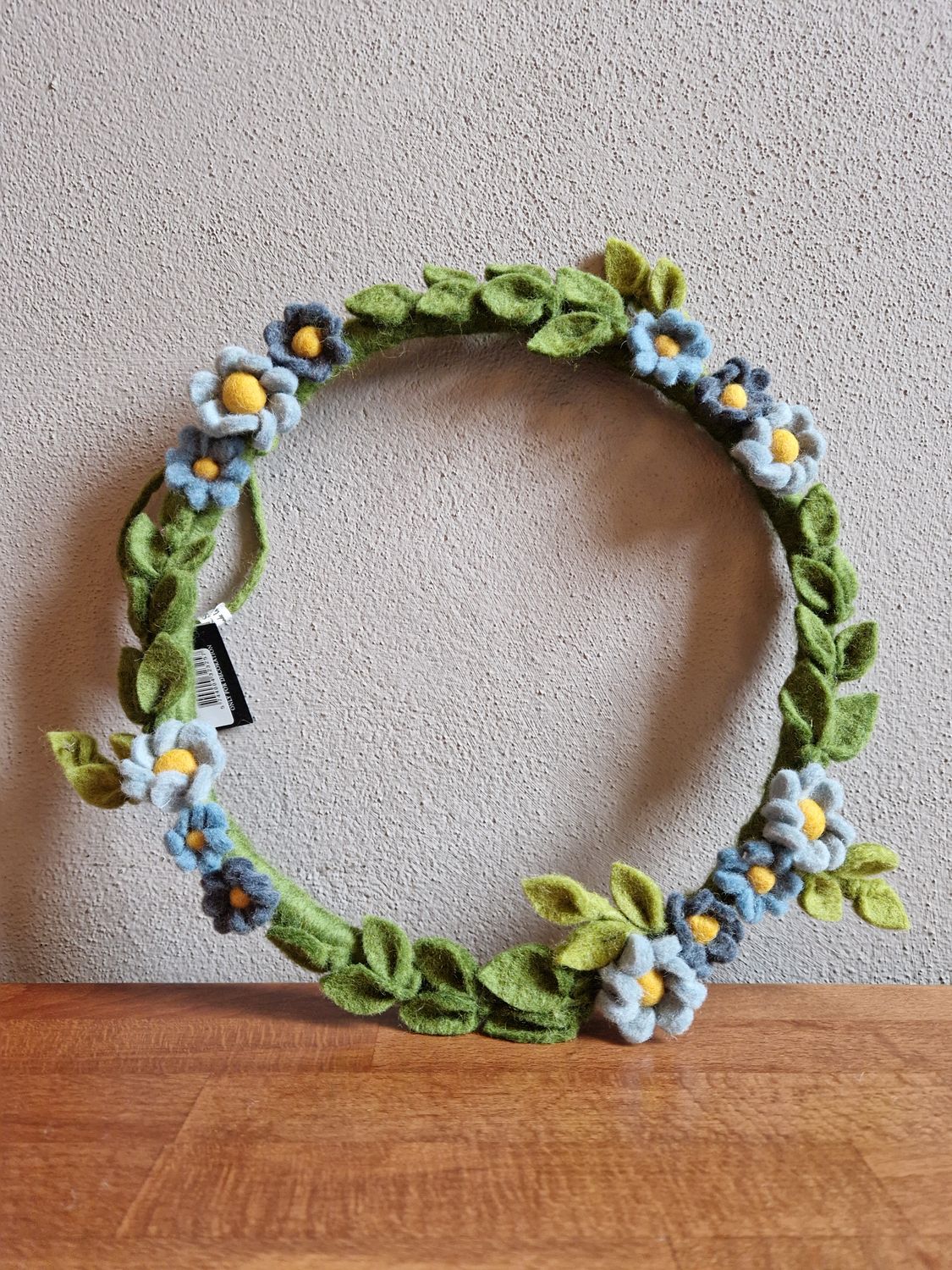 Anemone Wreath – Blue