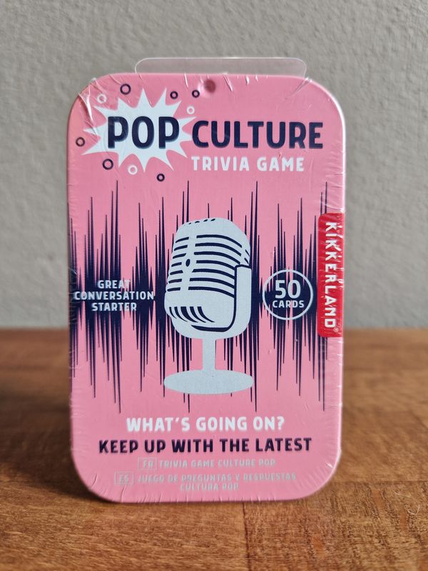 Pop culture trivia game