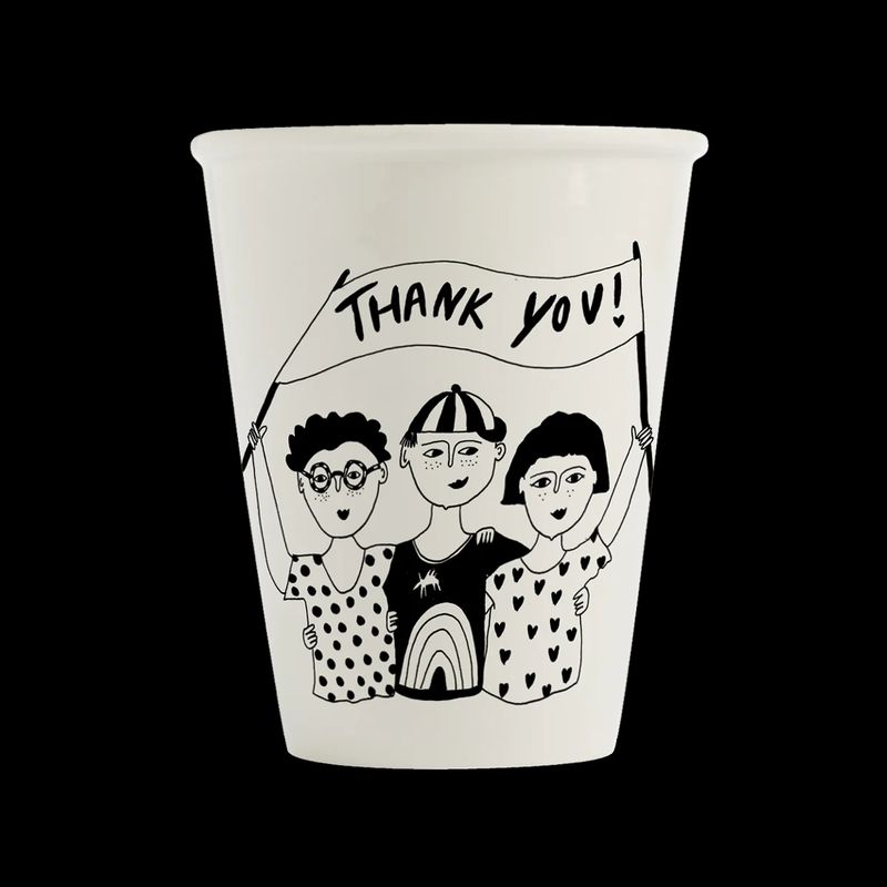 Cup Thank You