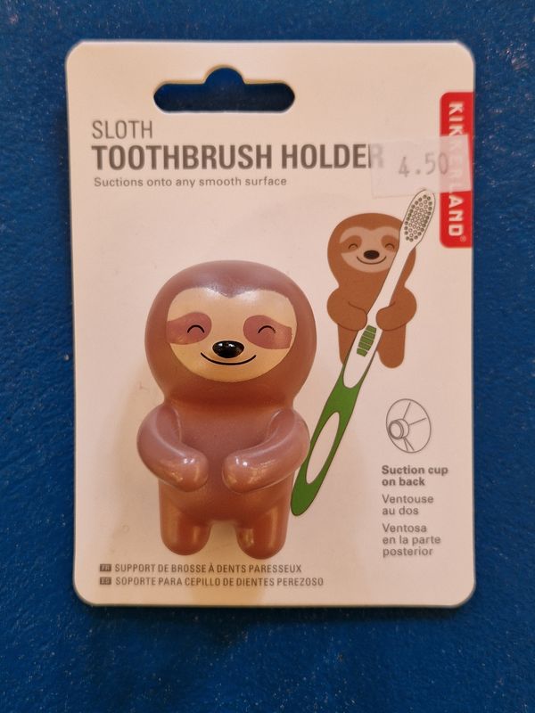 SLOTH TOOTHBRUSH HOLDER