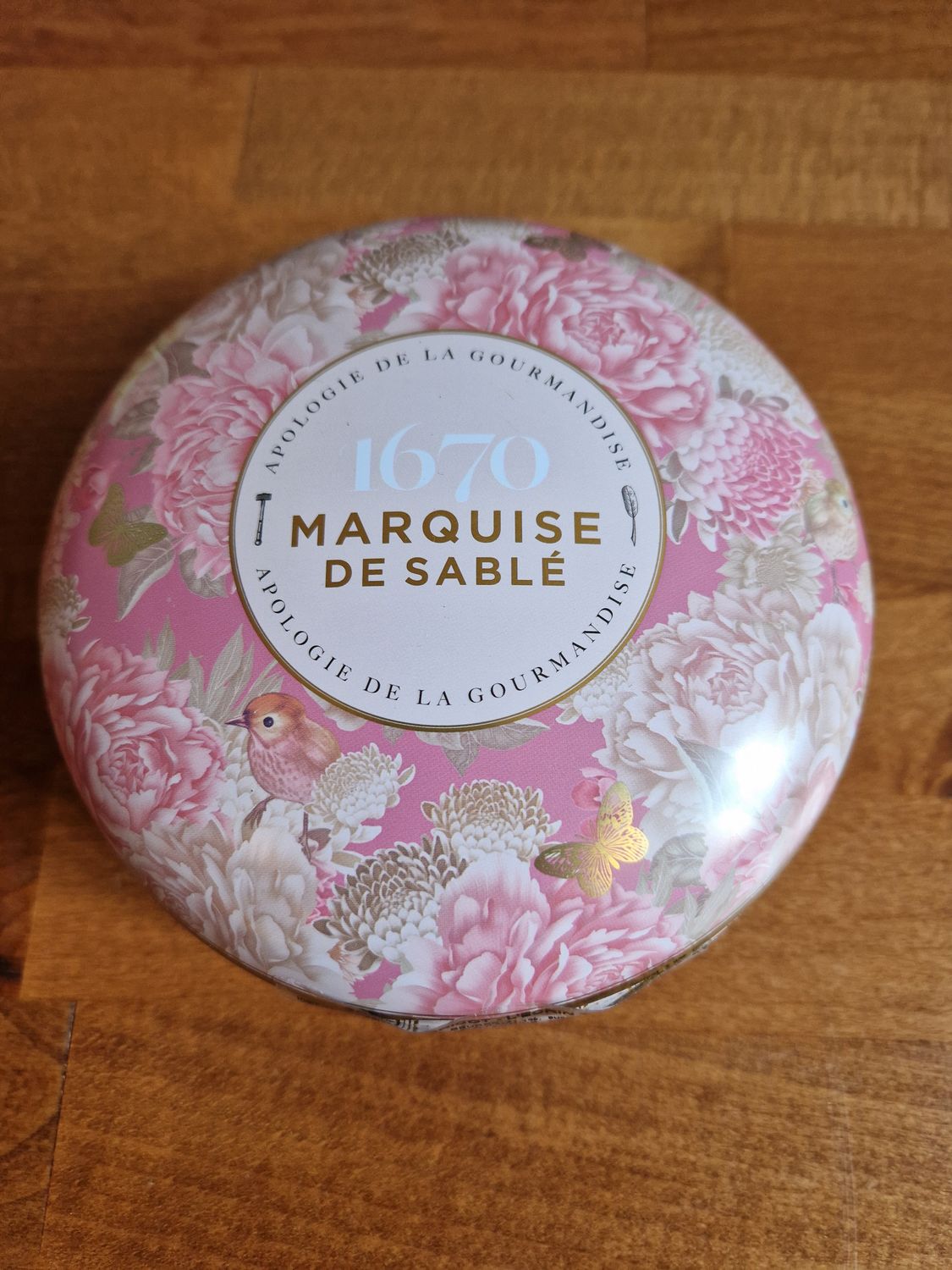 Boite Metal Rosa 1670 Marquise De Sable