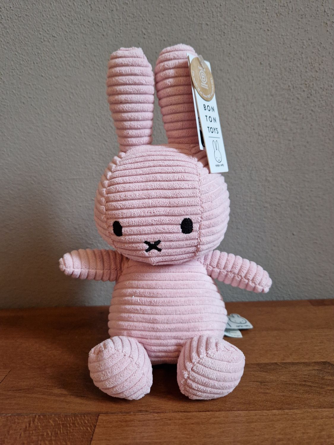 Coniglio Corduroy Pink 23 cm