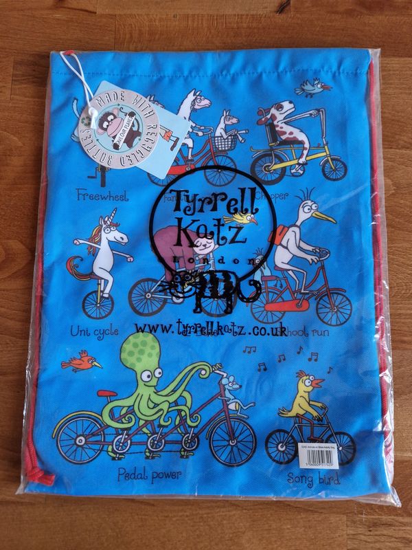 Activity bag Animal on bikes