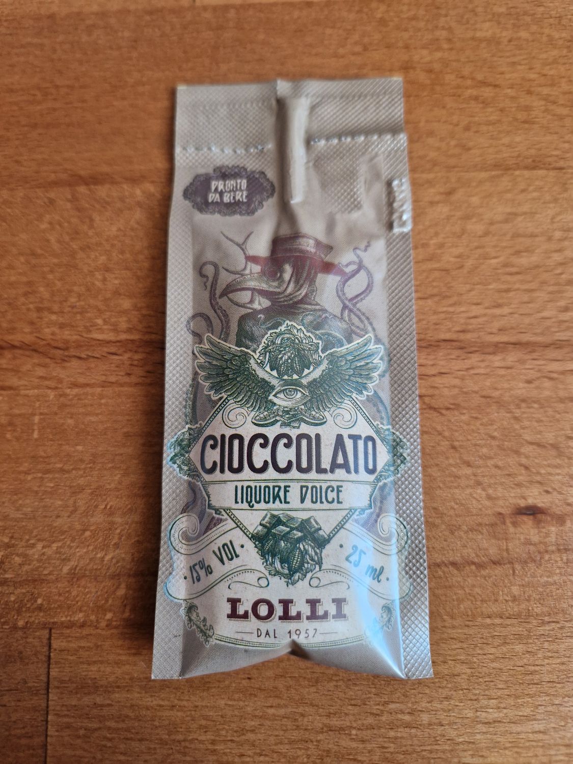 Liquore Cioccolato bustina 25ml