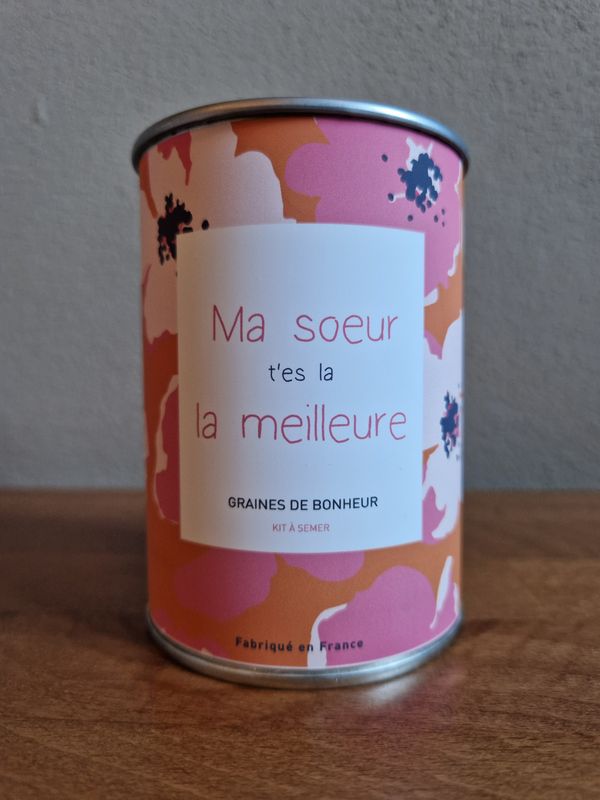 Kit À Semer Ma Souer T&#39;Es La Meilleure