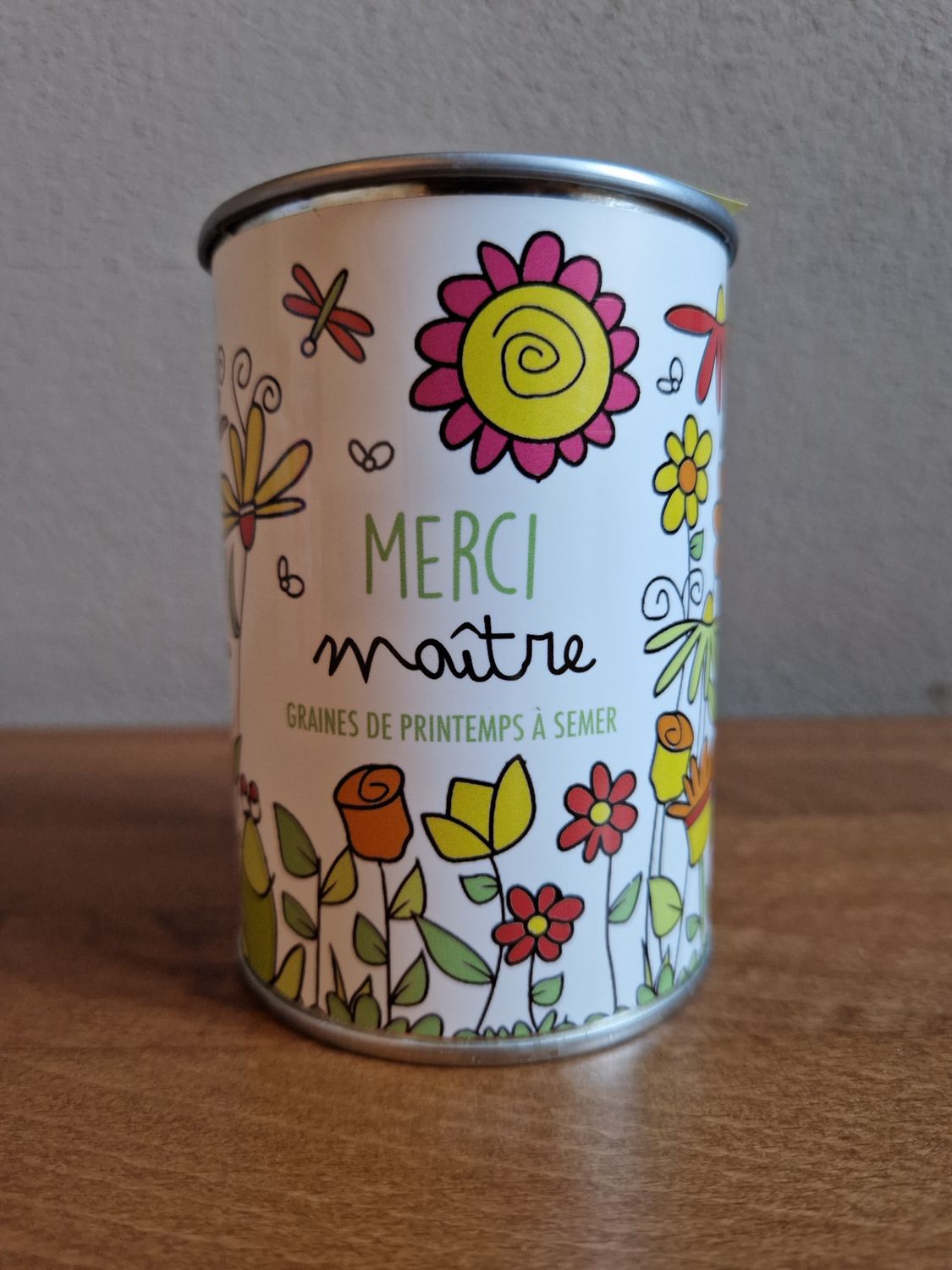 Kit À Semer Merci Maitre Graines De Printemps