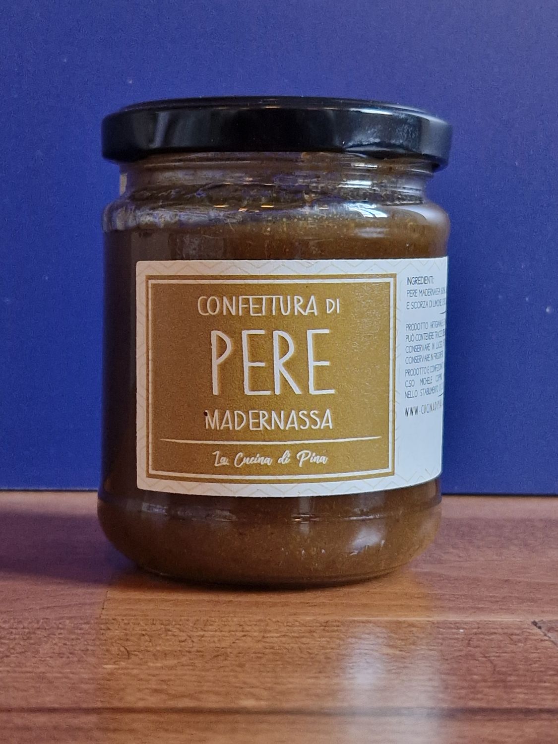 Confettura Di Pere Madernassa 180 Gr