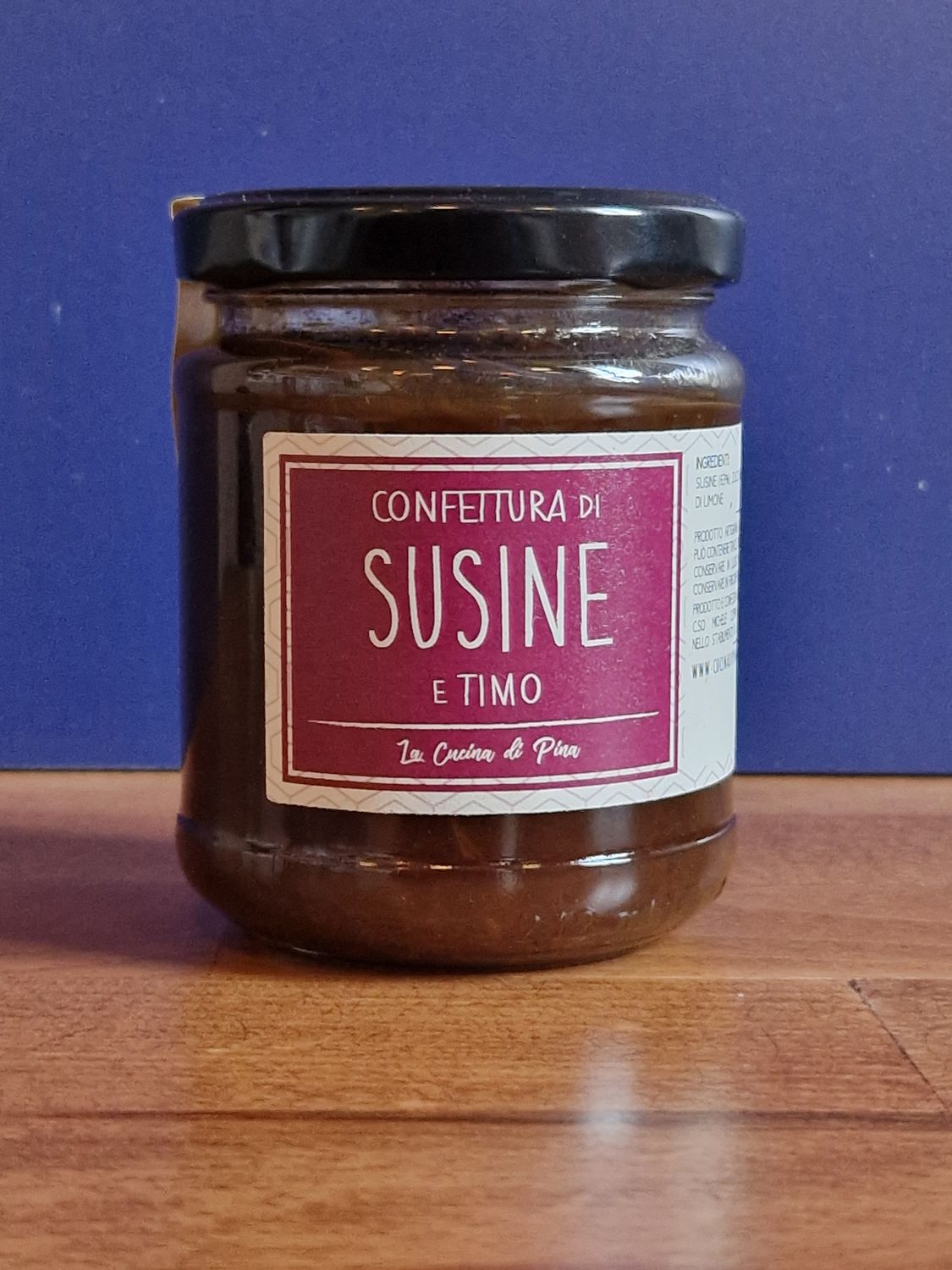 Confettura Di Susine E Timo 180 Gr