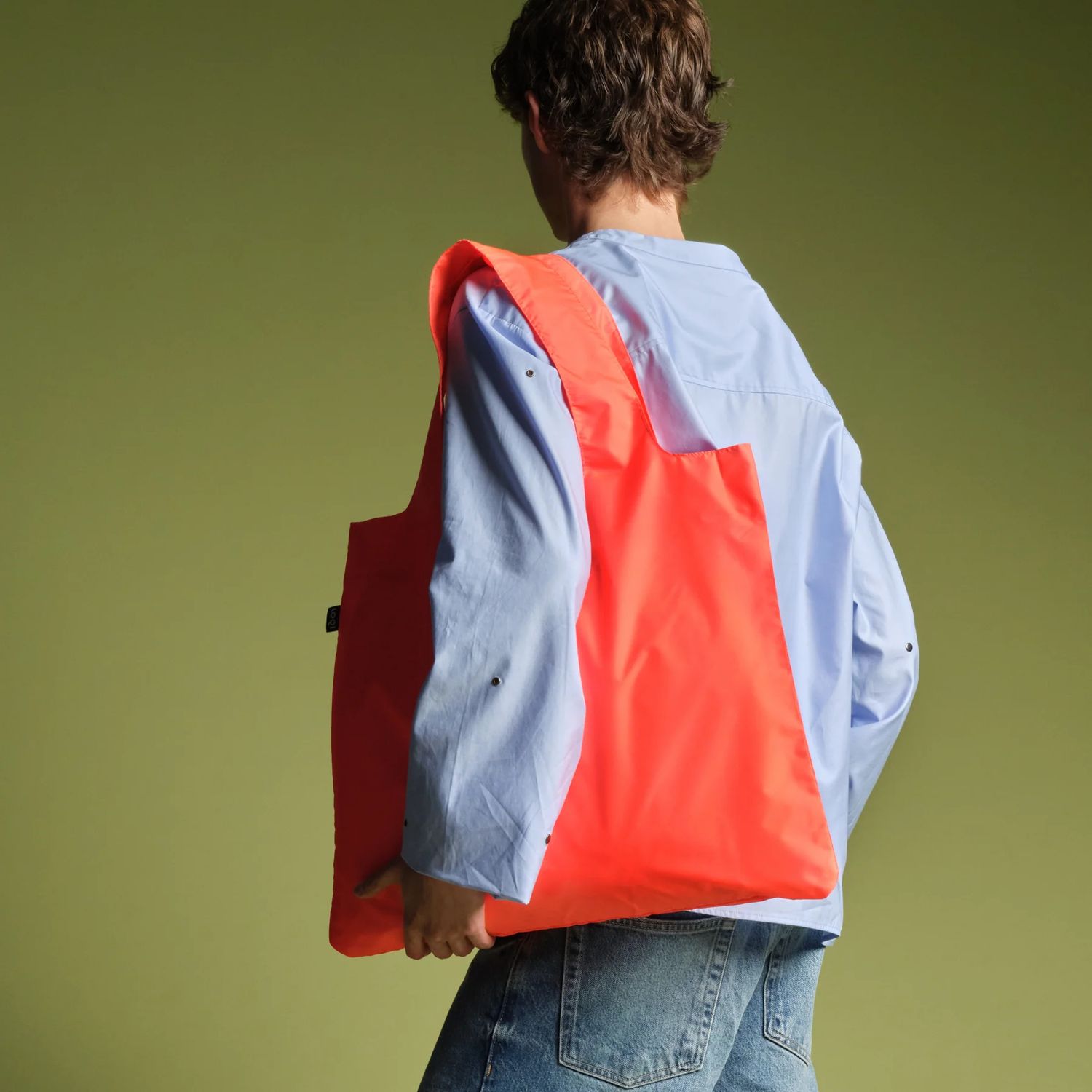 Borsa Neon Orange Recycled