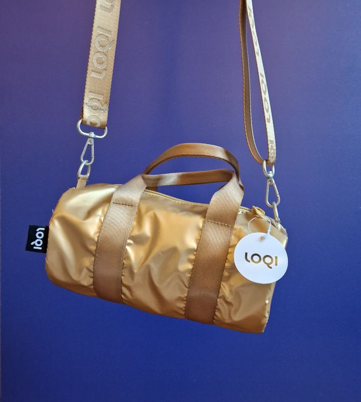 Borsa Wikendeer Cilindro Gold Small