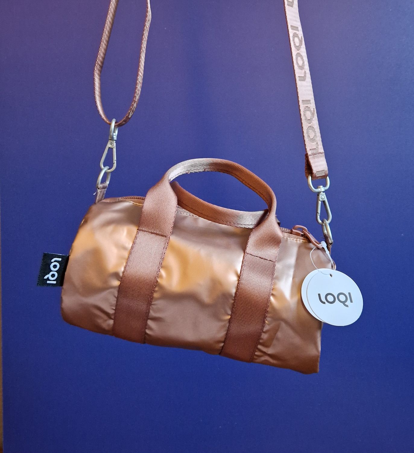 Borsa Wikendeer Cilindro Rosa Small