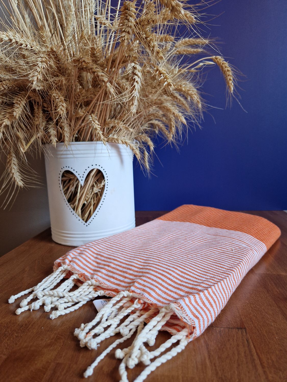 Asciugamano Fouta Onda Naranja