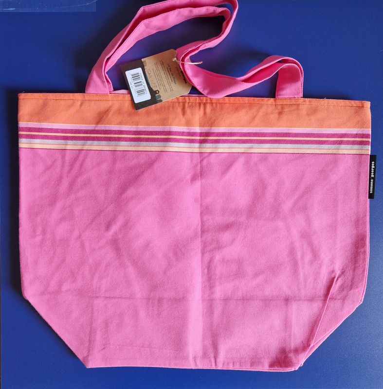 Borsa tela rosa Diani