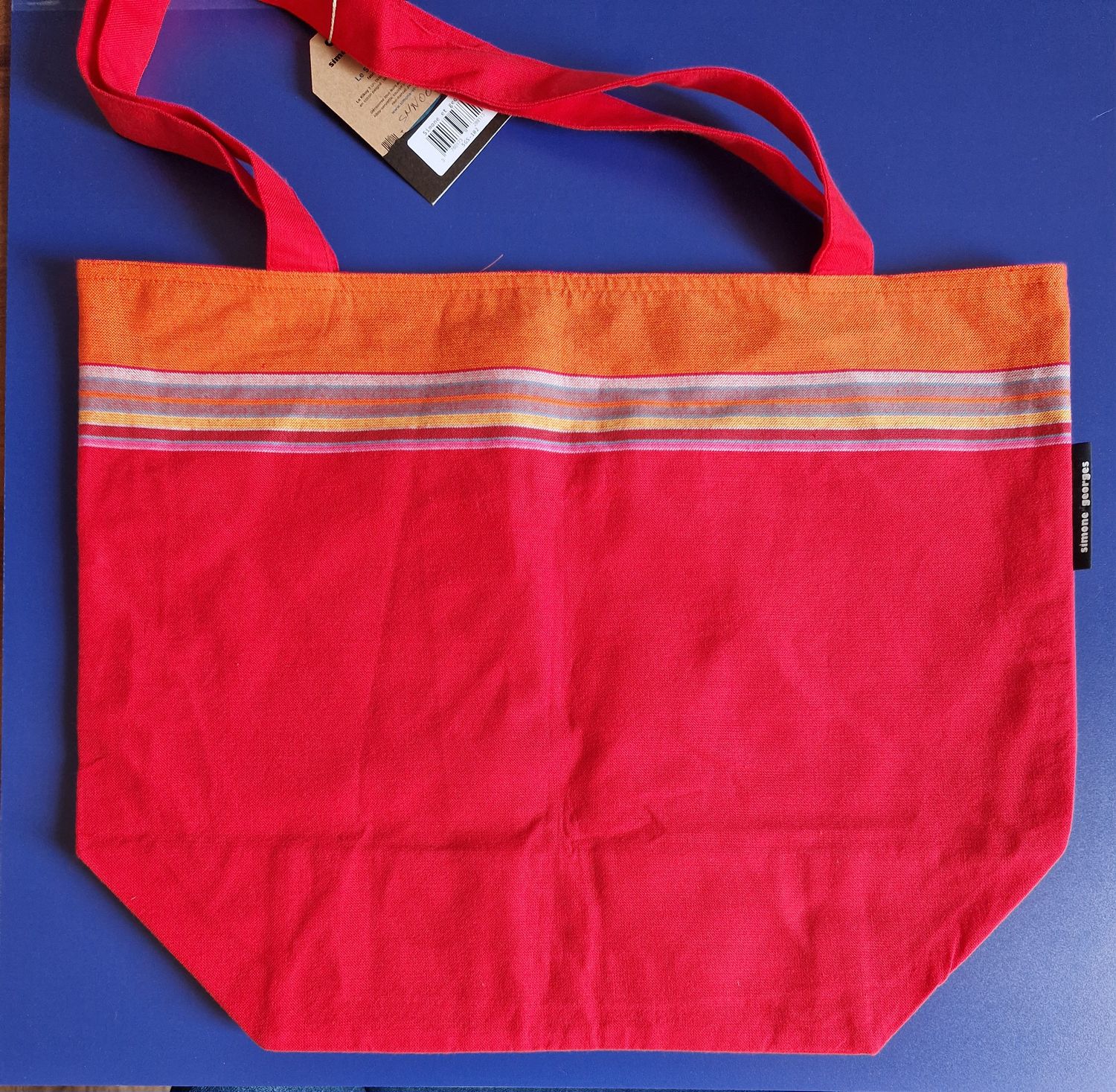 Borsa tela rossa