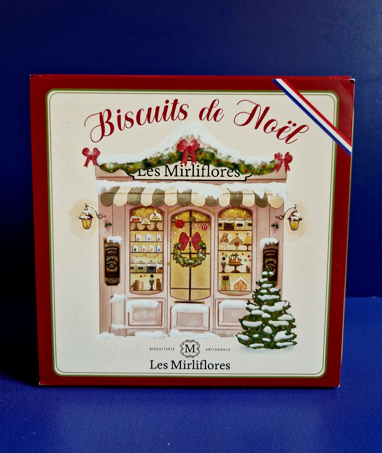 Scatola Metallo Biscuits De Noel