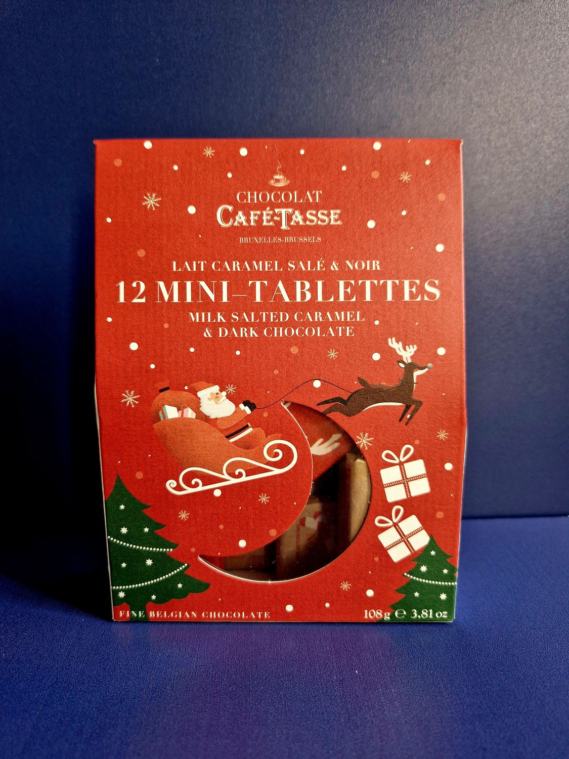 Confezione Sacco Babbo Natale 12 Mini Tablettes