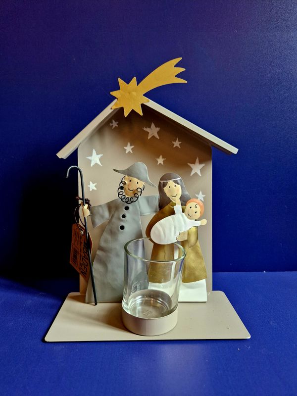 Portacandele Natività