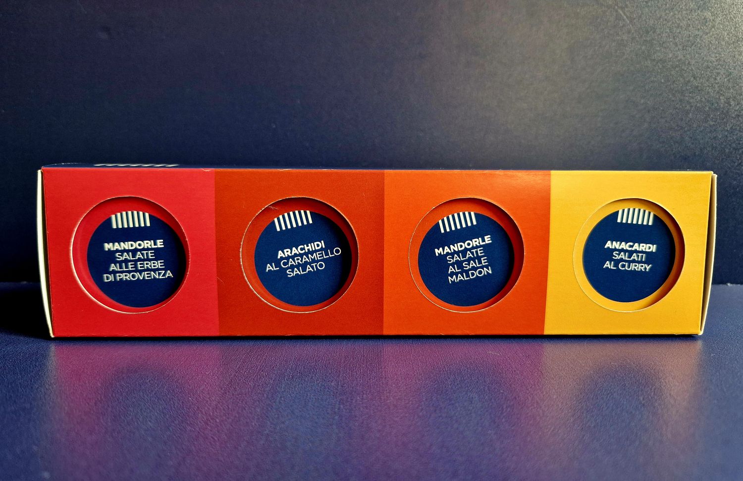 Astuccio 4 vasetti Praline Assortite Salate