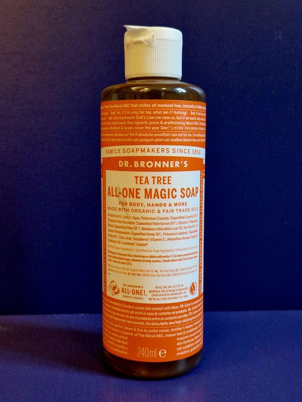 Sapone Liquido Bio All-One! Dr. Bronner's - Tea Tree 240ml