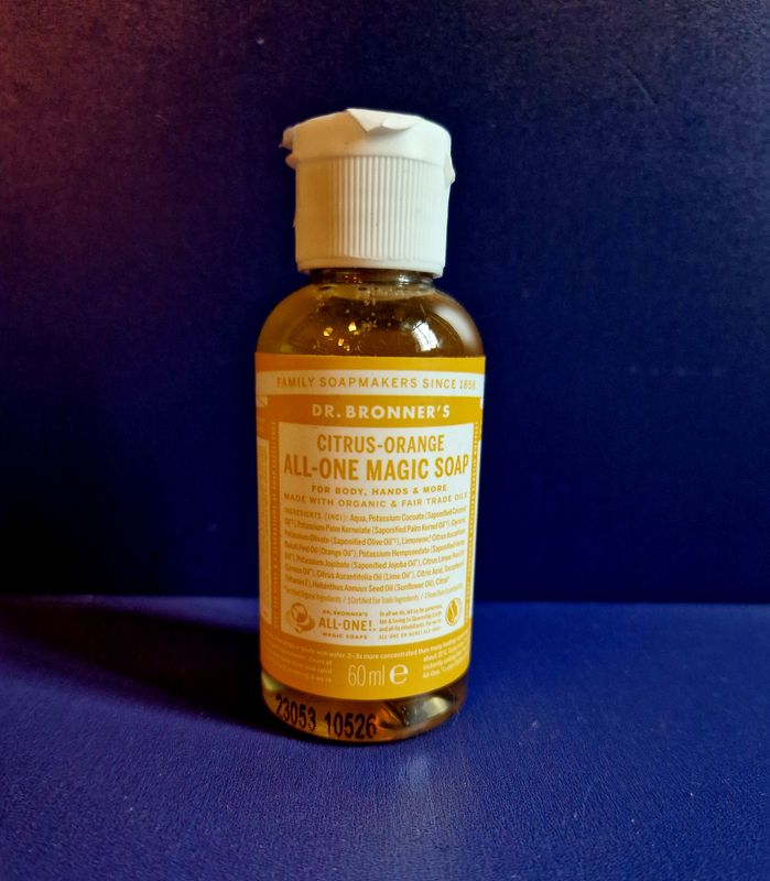 Sapone Liquido Bio All-One! Dr. Bronner's - Citrus Orange 60ml