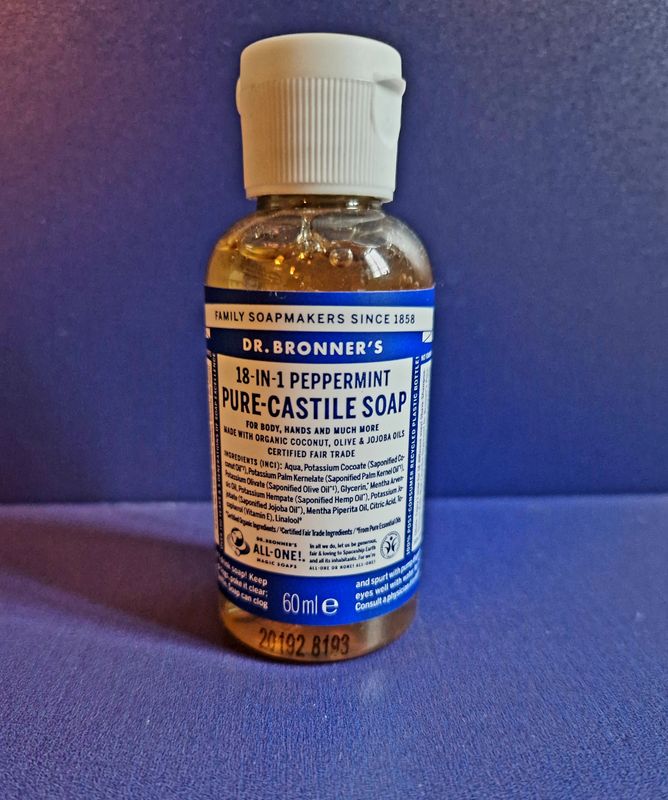 Sapone Liquido Bio All-One! Dr. Bronner's - Peppermint 60ml