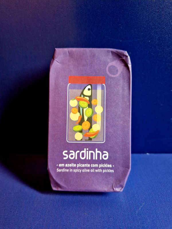 Sardine In Spicy Olive Oil With Pickles- 120G