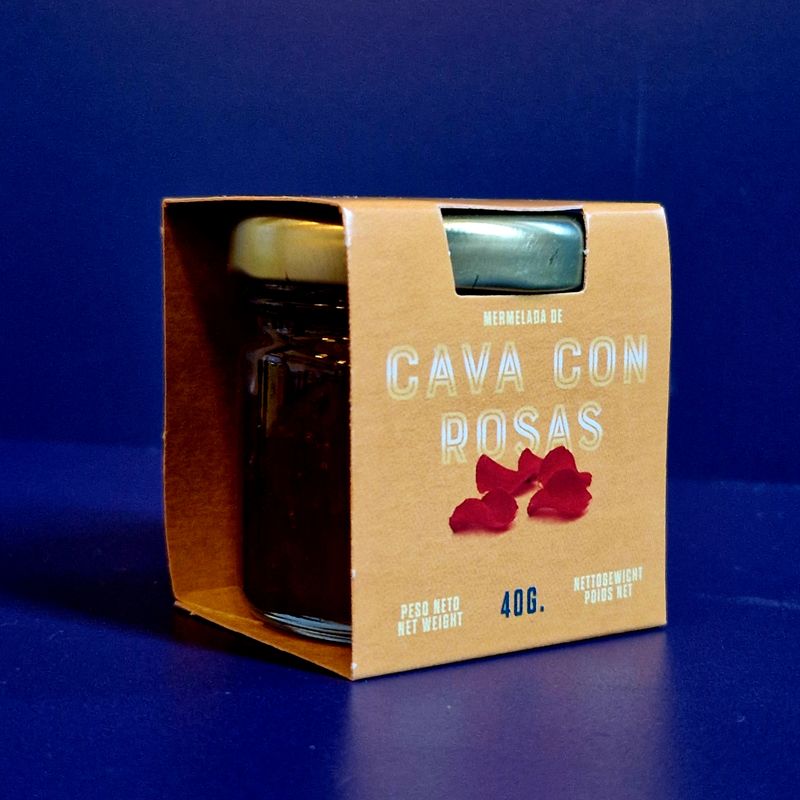 Kiss The Cheese Marmellata 40G Cava Con Rosas