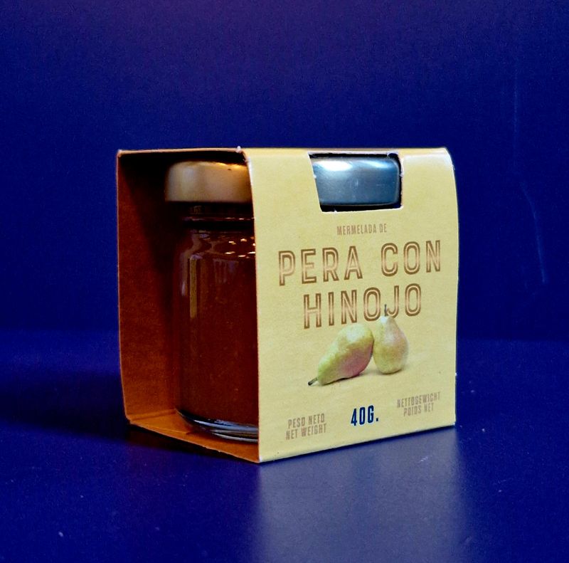 Kiss The Cheese Marmellata 40G Pera Con Hinojo