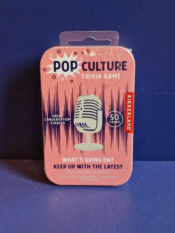 Pop culture trivia game