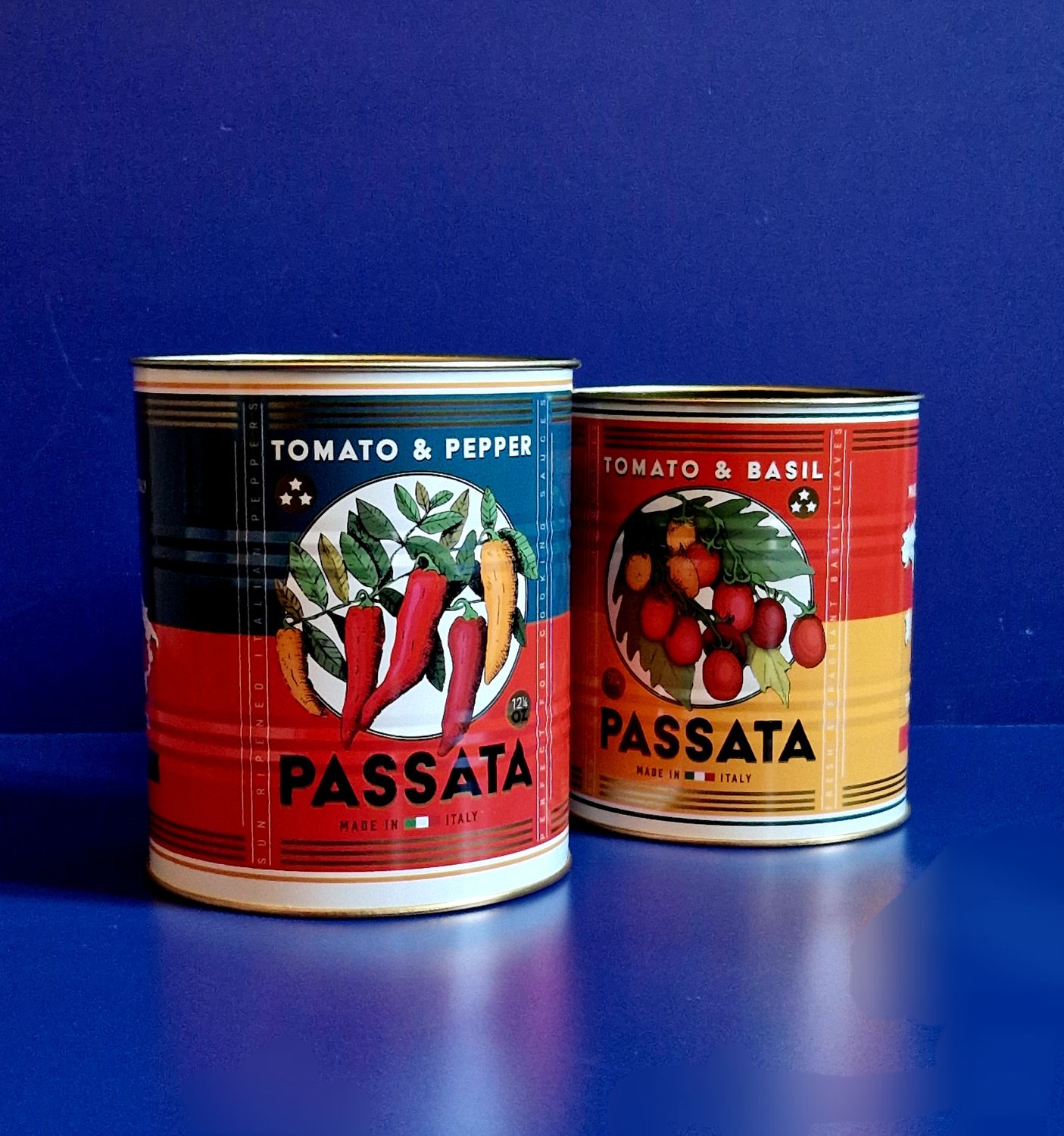Medium Storage Tins (Set Of 2) - Passata
