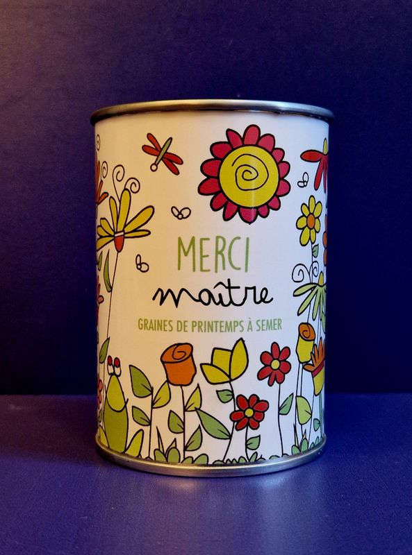 Kit À Semer Merci Maitre Graines De Printemps