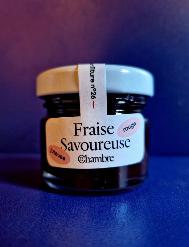 Fraise Rose 40g Noir