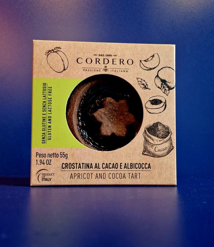 Mini Crostata Cacao E Albicocche Gluten Free