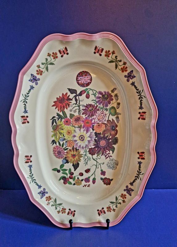 Piatto Di Portata Vintage Ediz Limitata Melanine