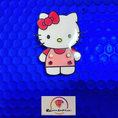 MAXIPIN Hello pin broche Kit brooch pink