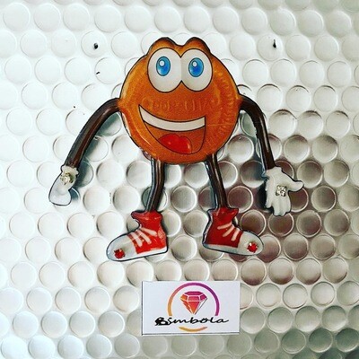 MAXIPIN GALLETA DORADA PIN Broche brooch