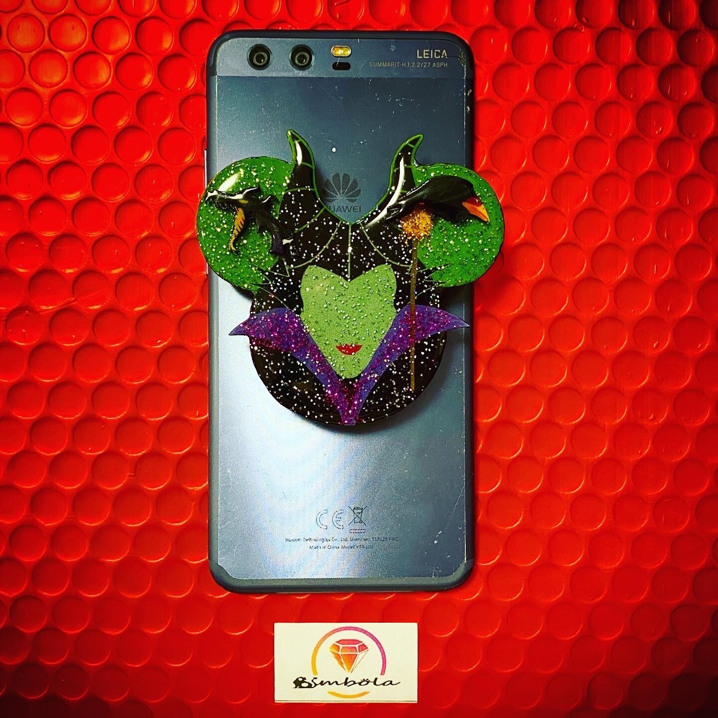 BIMBOLA GRIP MALÉFIC MALEFICIENT TELEPHONE GRIP SOPORTE PARA TELÉFONO MALEFIC