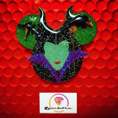 MAXIPIN MALÉFICA pin maleficient brooch 