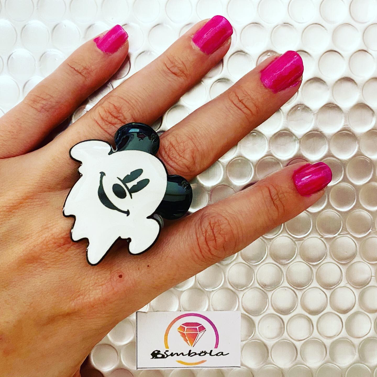 ANILLO RATÓN FANTASMA GHOST RING MOUSE RING ADJUSTABLE RING ANILLO AJUSTABLE MOUSE RING