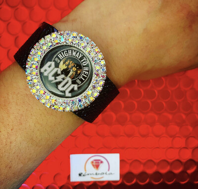 Brazalete Rock bracelet pulsera rockera pulsera ajustable brazalete regulable