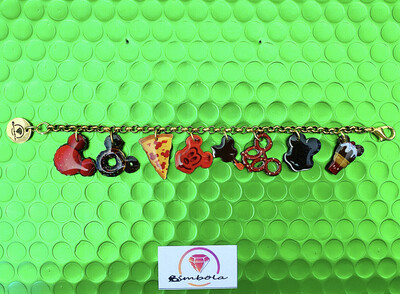 Bimbolina pulsera de acero pulsera snacks bracelet glitter pulsera brilli brilli  pulsera Friki bracelet 