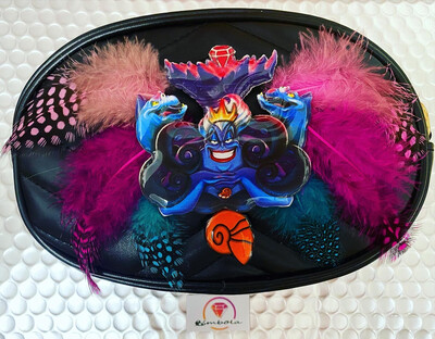RIÑONERA ÚRSULA BUMBAG FANNY PACK PENS PLUMAS MERMAID SIRENITA