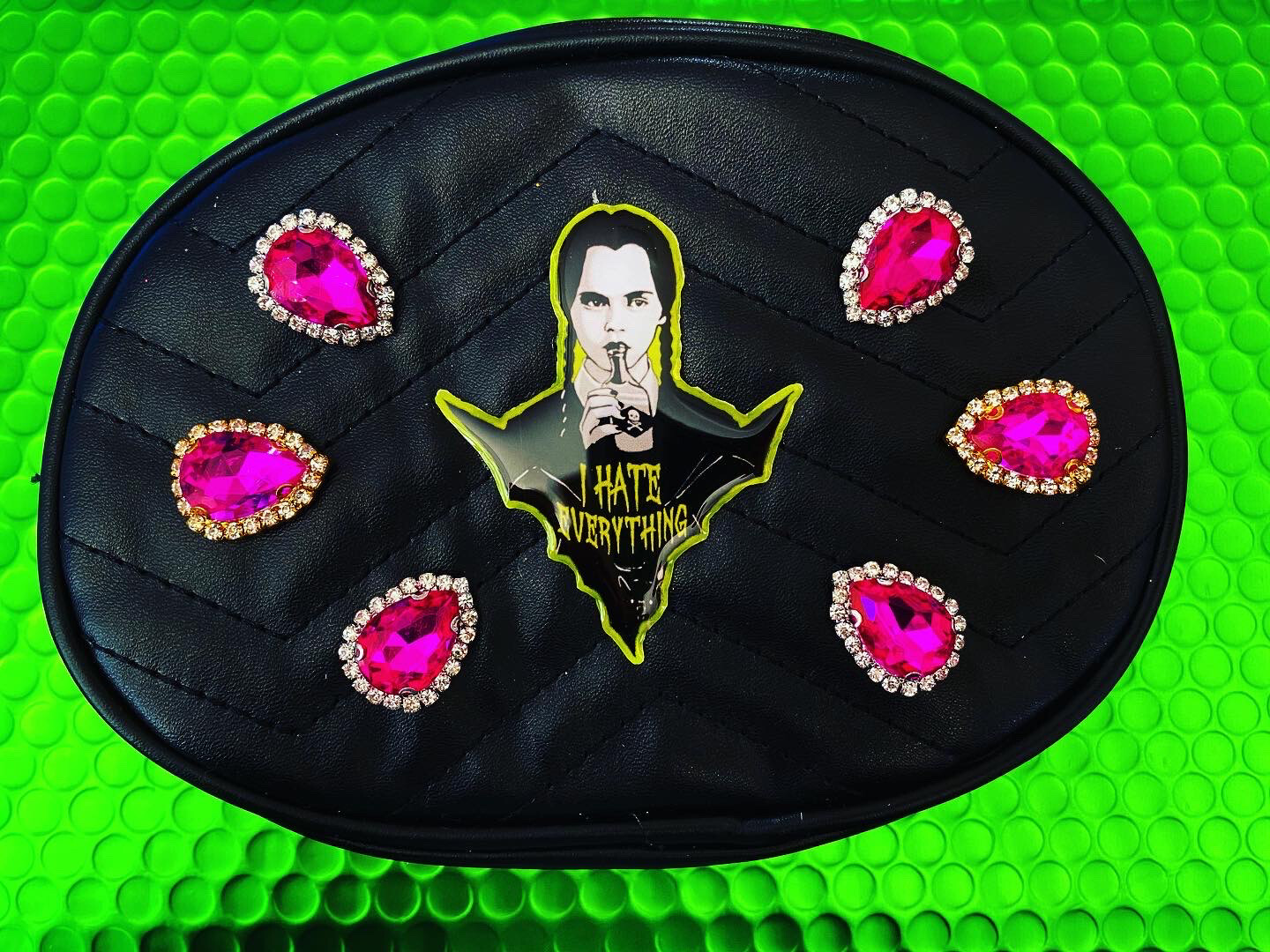 RIÑONERA MIÉRCOLES BOLSO BUMBAG FANNY PACK PEDRERÍA 