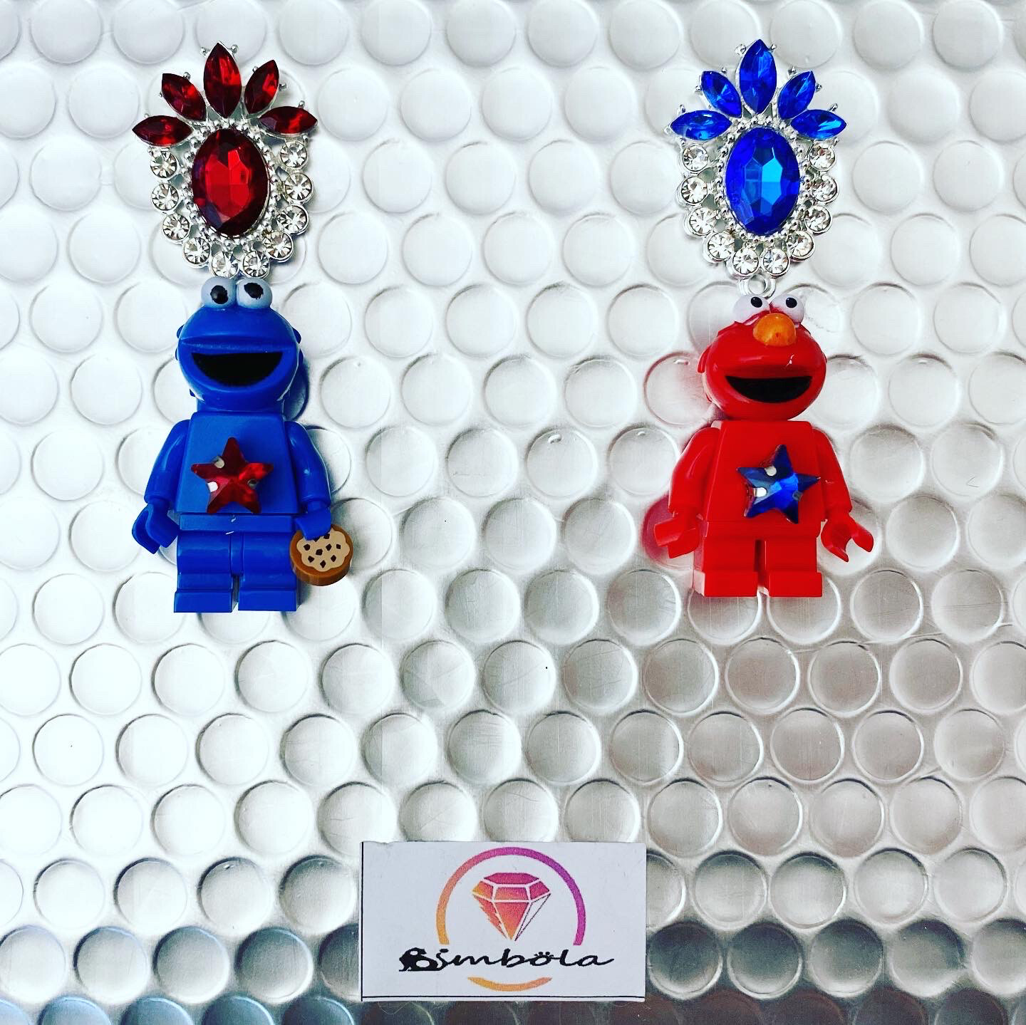 Pendientes monstruo Pendientes barrio cookies earrings pendientes muñeco toy earrings Elm