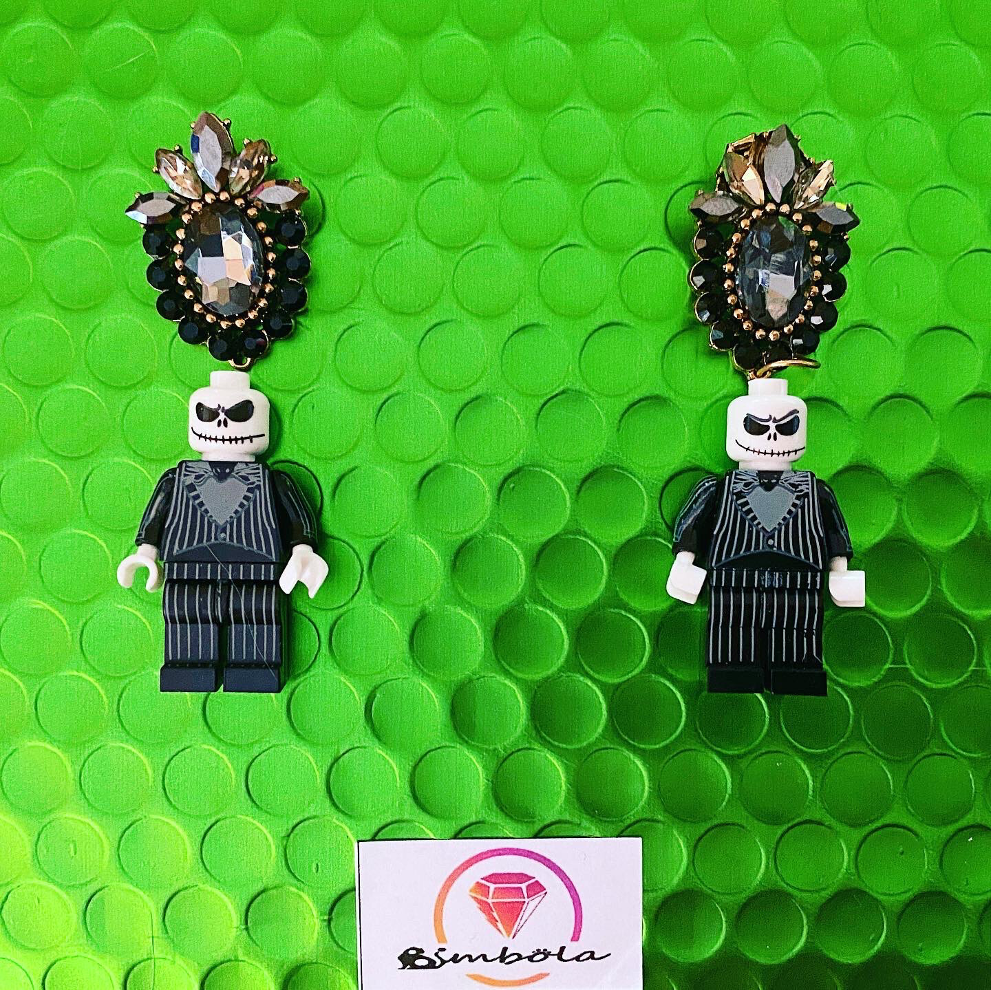 Pendientes juguete toy earrings pendientes Jack pesadilla antes de Navidad Nighmare before Christmas earrings