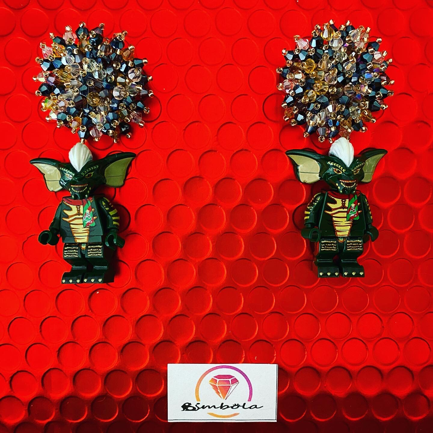 Pendientes Juguete toy earrings pendientes Gremlins earrings 